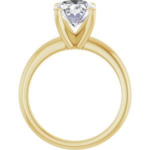 14K Yellow Gold 2 1/2 CTW Lab-Grown Diamond Engagement Ring