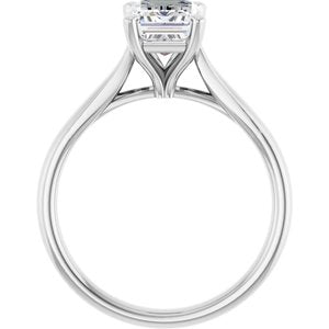 14K White Gold 1 3/4 CTW Lab-Grown Diamond Engagement Ring