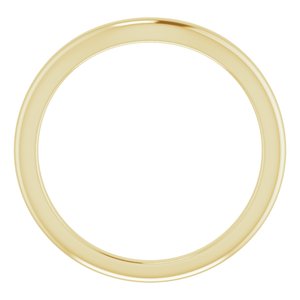 14K Yellow Gold Matching Band