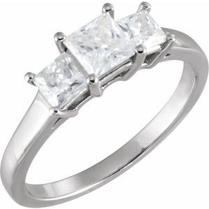 Three-Stone Engagement Ring or Band