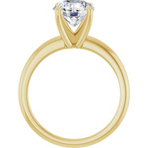 14K Yellow Gold 2 CTW Lab-Grown Diamond Engagement Ring