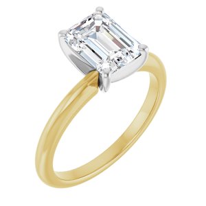 14K Yellow/White Gold 1 3/4 CTW Lab-Grown Diamond Engagement Ring