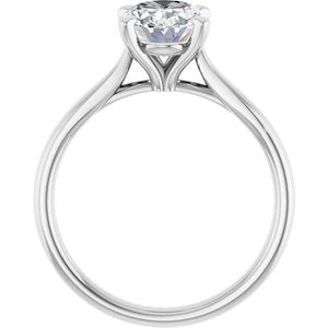 14K White Gold 1 1/2 CTW Lab-Grown Diamond Engagement Ring