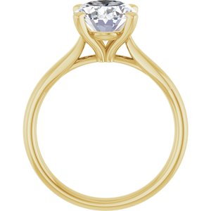 14K Yellow Gold 2 1/6 CTW Lab-Grown Diamond Engagement Ring