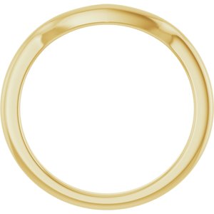 14K Yellow Gold Matching Band 