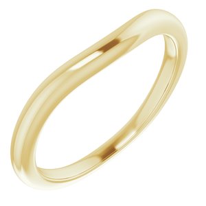 14K Yellow Gold Matching Band